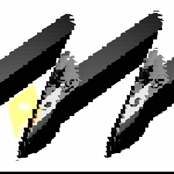 Indexable Turning Toolholder: QS-PDJNL 2020-15C, Screw